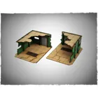 4GR-WF-MB-S3 - Vorgemalte Szenerie - Jungle Military Base Set