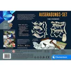 69408 - Clementoni excavation set T-Rex &amp; Triceratops - EN, experimental set, from 8 yrs.