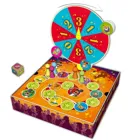 BLOD1000 - Spin Circus, Brettspiel, für 2-5 Spieler, ab 4 Jahren (DE-Ausgabe)