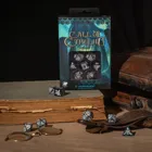 SCTH21 - Call of Cthulhu - Dice Set, abyssal and white