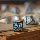 SCTH21 - Call of Cthulhu - Dice Set, abyssal and white