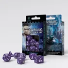 SCLE07 - Classic RPG Lavender & White, Cube Set (7 pieces)