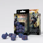 SWIZ01 - Wizard Dark Blue and Orange Dice Set