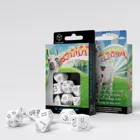 SLLA02 - Bright Llama Dice Set, white & black