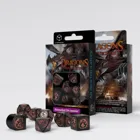 RDRA07 - Dragons Modern Dice Set: Obsidian