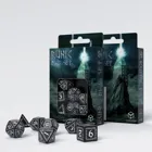 SRUN01 - RuneQuest Dice Set, black & white (7)