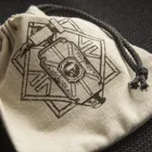 BDWA102 - Dwarven Beige & Black Basic, Dice Bag