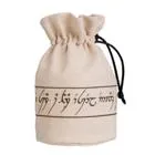 BELV201 - Elvish Dice Pouch, beige and black