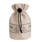 BELV201 - Elvish Dice Pouch, beige and black