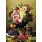 ENJOY-1107 - Jean-Baptiste Robie: Still Life with Roses, Puzzle, 1000 Pieces