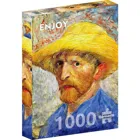 ENJOY-1143 - Vincent Van Gogh: Self-portrait with a Straw Hat, Puzzle, 1000 Pieces