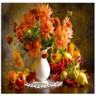 ENJOY-1233 - Still Life with Orange Dahlias, puzzle, 1000 pieces