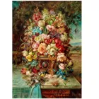 ENJOY-1518 - Hans Zatzka: Flower Still Life with Blue Tit, Puzzle, 1000 pieces