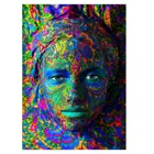 ENJOY-1224 - Woman with Color Art Makeup, Puzzle , 1000 pieces