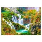 ENJOY-1266 - Plitvice Waterfalls in Autumn, jigsaw puzzle, 1000 pieces