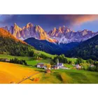 ENJOY-1320 - Church in Dolomites Mountains, Italy, Puzzle , 1000 pieces