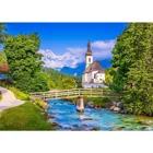 ENJOY-1323 - Small Church in Ramsau, Germany, Puzzle , 1000 pieces