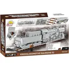 COBI-6281 - TRAINS /6281/ KRIEGSLOKOMOTIVE BAUREIHE 52, 2400 Teile, ab 10 Jahren