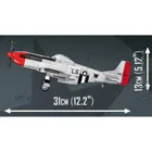 MUSTANG P-51D 350 KL., model, 350 parts, from 8 years old