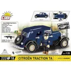 COBI-2263 - CITROEN TRACTION 7A, Modell, 222 Teile, ab 7 Jahre