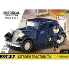 COBI-2263 - CITROEN TRACTION 7A, model, 222 parts, from 7 years onwards