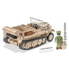 COBI-2273 - 280 parts HC WWII /2273/ SD.KFZ.10 DEMAG D7