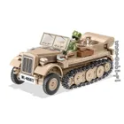 COBI-2273 - 280 parts HC WWII /2273/ SD.KFZ.10 DEMAG D7