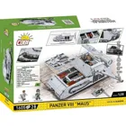 COBI-2559 - PANZER VIII MAUS, model, 1605 parts, from 10 years old