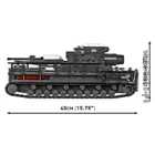 COBI-2560 - 1574 Teile HC WWII /2560/ 60CM KARL-GERAT 040 "ZIU" 1560KL