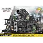 COBI-2560 - 1574 Teile HC WWII /2560/ 60CM KARL-GERAT 040 "ZIU" 1560KL