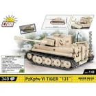 COBI-2710 - PANZER VI TIGER 131. Modell, 340 Teile, ab 7 Jahren