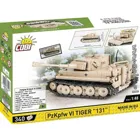 COBI-2710 - PANZER VI TIGER 131. Modell, 340 Teile, ab 7 Jahren