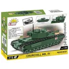 COBI-2717 - CHURCHILL MK.IV, model, 315 parts, from 10 years old