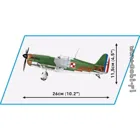 COBI-5724 - MORANE-SAULNIER MS.406, Modell, 317 Teile, ab 8 Jahren