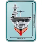 COBI-4815 - USS ENTERPRISE (CV-6), model, 2510 parts, 10 years and up