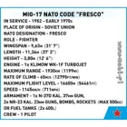 COBI-5823 - MIG-17 "FRESCO", model, 568 parts, from 7 years old