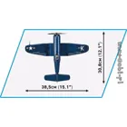 COBI-2417 - VOUGHT F4-U-4 CORSAIR, Modell, 520 Teile, ab 8 Jahren