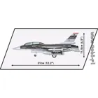 COBI-5815 - 16D FIGHTING FALCON, Modell, 410 Teile, ab 8 Jahren