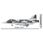 COBI-5820 - SAAB JAS 39 GRIPEN E, model, 480 parts, aged 7 and over