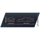 COBI-24335 - MASERATI MC20, Modell, 2269 Teile , ab 12 Jahren