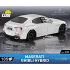 COBI-24566 - MASERATI GHIBLI HYBRID, Modell, 105 Teile , ab 8 Jahren