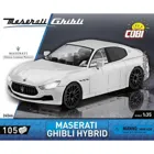 COBI-24566 - MASERATI GHIBLI HYBRID, Model, 105 parts , 8 years and up