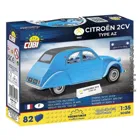 COBI-24511 - KITROEN 2CW TYPE AZ 1962 80KL, model, 82 parts, from 6 years old