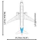 BOEING 737 max, model, 340 parts, from 7 years old