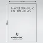 Marvel Champions FINE ART Sleeves - Gamora (Einzelpack)