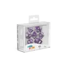 Oakie Doakie Dice, Würfel RPG-Set Marble, Lila (7)