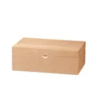 Schachfigurenbox, Buche, 225 x 142 x 83 mm