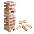 3278 - Action Tower, Brettspiel aus Holz, 1-2 Spieler, ab 8 Jahren