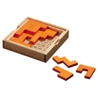 Gillux Puzzle,wooden board game, 1-2 players, from 8 years, (DE edition)