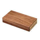 Rummy, wooden box, book form, wooden board game, 1-2 players, from 8 years old